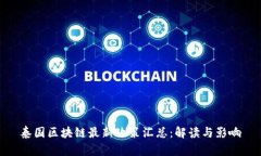泰国区块链最新政策汇总